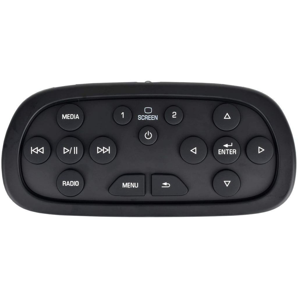 84012997 Rear Overhead Consoles DVD Entertainment Remote Control Replacement for 2014-2020 Chevy Silverado/Suburban/Tahoe, GMC Sierra/Yukon, Cadillac and Buick Replace# 23352035, 23432161 for 84012997