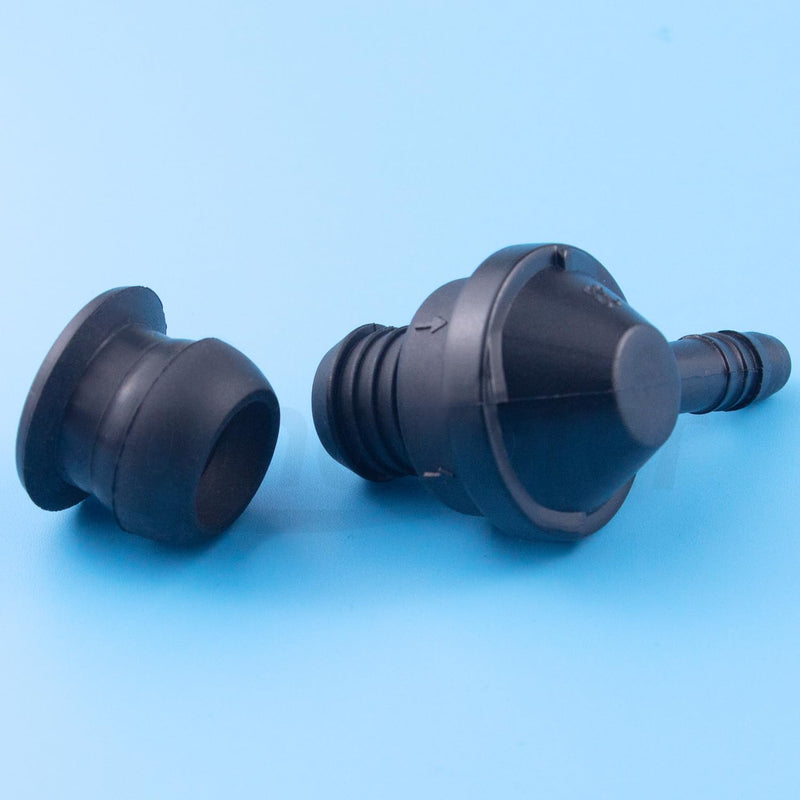 Power Brake Booster Vacuum Check Valve with Grommet Fit for AUDI A1 A3 S3 8P VW Beetle Caddy 2k Golf 5 6 Jetta sportwagen Polo EOS Touran.OEM#:34331161300,030103175B.