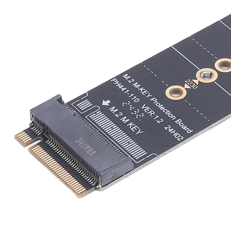 Haofy M.2 NVME SSD to PCIe Adapter Card PH441 with Aluminum Heat Sink for 2230 2242 2260 2280 22110 SSD OS