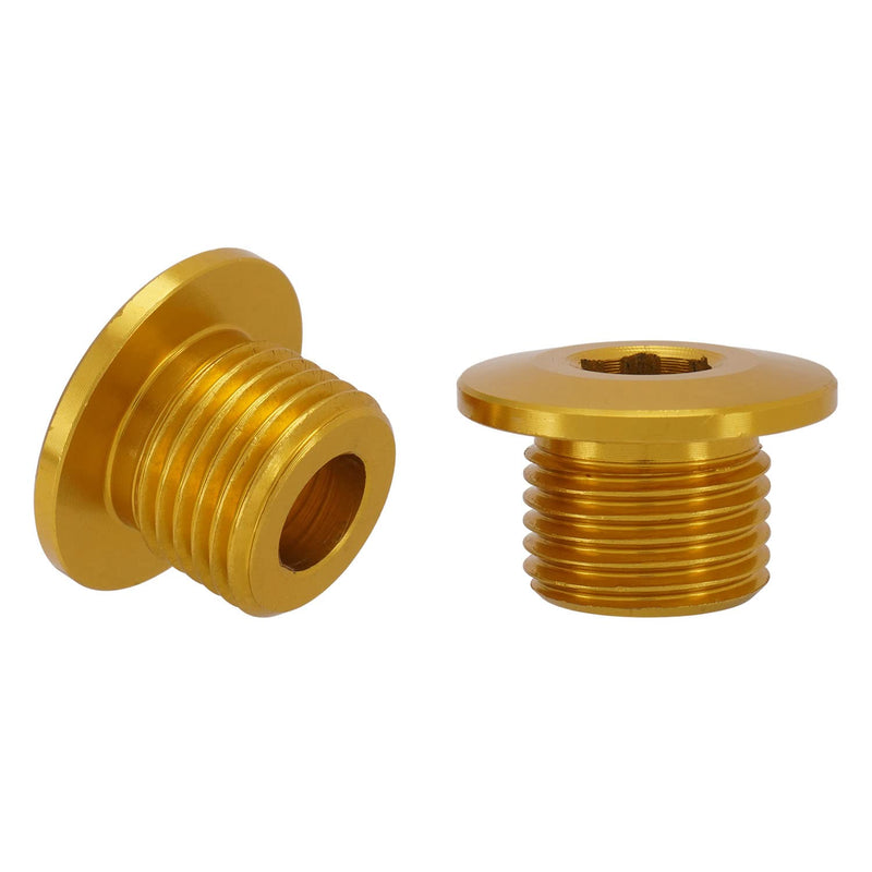 M16x1.5 Front Fork Axle Nut for Surron,Front Wheel Axle Nuts Screws for Electric Dirt Bike Sur Ron Light Bee S/Light Bee X/Talaria Sting L1E/X160/X260 - Gold