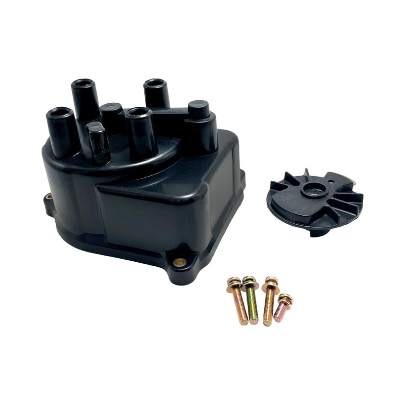 Ignition Distributor Cap and Rotor Kit Set 30102-P54-006 30103-P08-003 Compatible with 1992-2001 Integra 1998-2002 Accord 1992-2000 Civic 1994-1997 Civic del Sol 1997-2001 CR-V