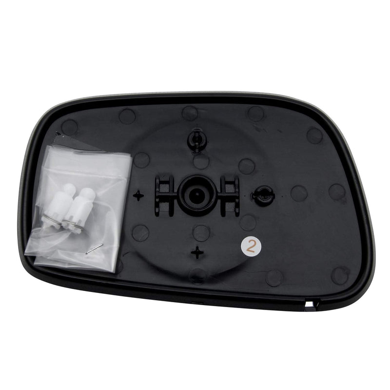 Passenger Side Mirror Glass For 2003 2004 2005 2006 2007 2008 Toyota Corolla Matrix, Pontiac Vibe Right Door Mirrors With Backing Plate 8790801080 Non-Heated