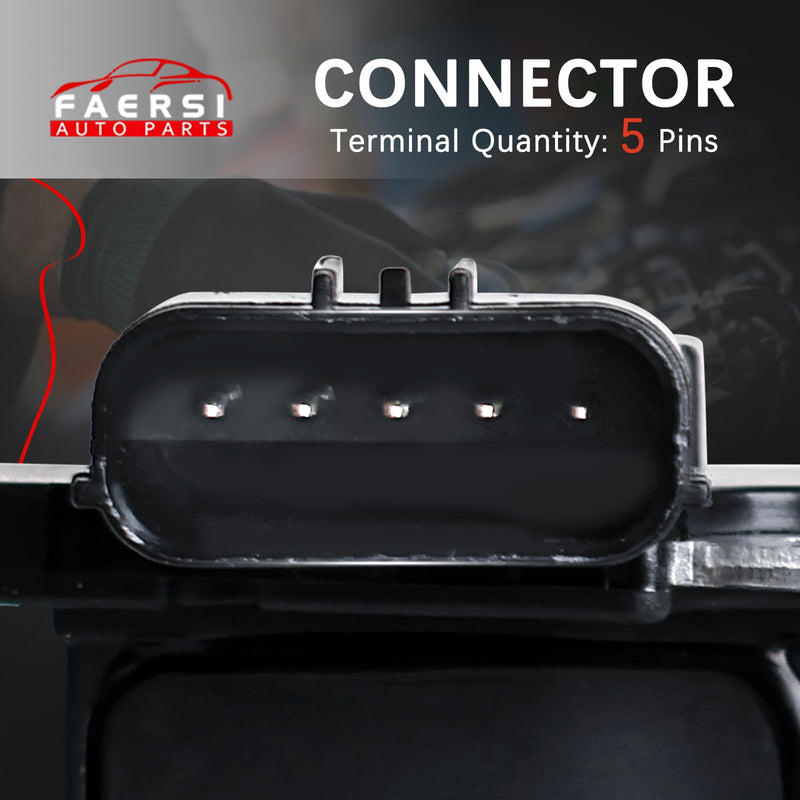 FAERSI Mass Air Flow Sensor Meter MAF Compatible with Honda Accord 2004-2007 2.4L L4, 2005-2007 3.0L V6 Electric/Gas, 2008-2012 3.5L V6 Replace#MAF0033, ‎37980-RAD-L11, 37980-RNA-A01
