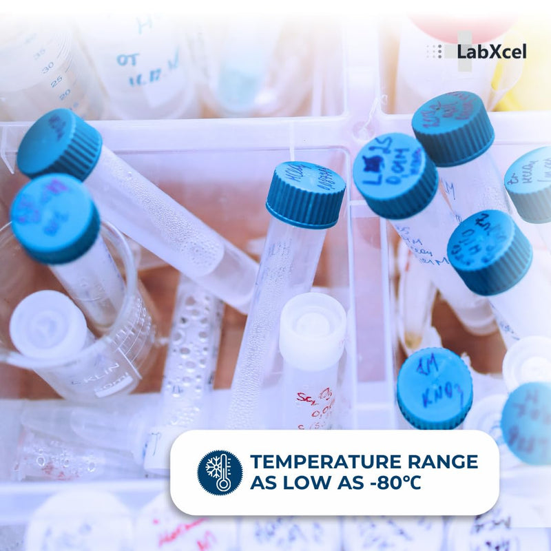 15ml Polypropylene Conical Centrifuge Tubes, [100 Pack] – Plastic Test Tubes with Caps, Printed Graduation, Blue Flat Screw Caps, High Speed Centrifugation, for Med and Lab Use [15ml, 100pcs] 15ml, 100pcs 100