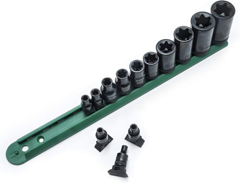 GEARWRENCH 13 Pc. 1/4", 3/8" & 1/2" Drive External Torx Socket Set - 80583