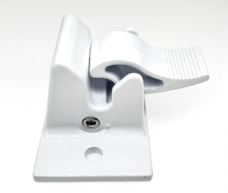 for RV Camper Trailer Bottom Mounting Bracket 8300 8500 9000 Awning Replacement White Lower （1 pc） white（T）