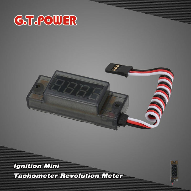 GoolRC G.T.Power Ignition Mini Tachometer Revolution Meter for RC CDI Petrol Gas Engine
