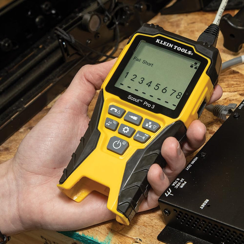 Klein Tools VDV501-216 Cable Tester Remote, Test + Map Remote #6 for Klein Tools Scout Pro 3 Cable Tester Replacement Remote #6