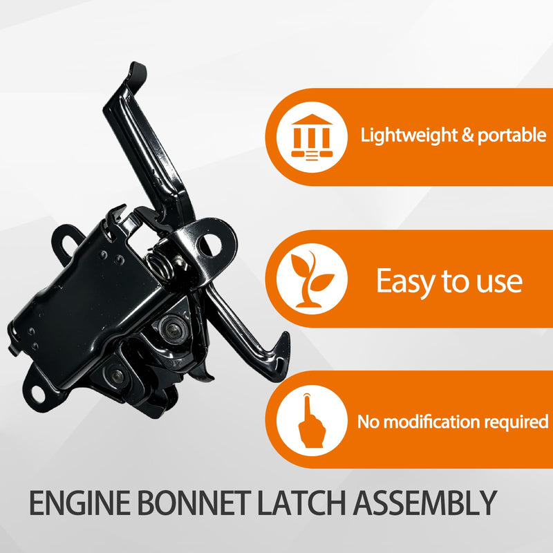 53510-33201 Engine Hood Latch Lock for Toyota Camry 2002-2006 | Replacement Car Bonnet Latch Assembly, Compatible for Toyota Camry 2002 2003 2004 2005 2006 TO1234102, 53510-AA070