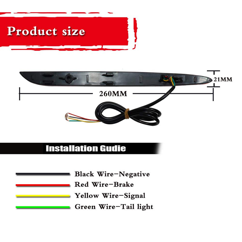 GTINTHEBOX Smoked Lens LED Rear Bumper Reflector Brake Tail Fog Lights for 2016-2020 Mercedes-Benz W213 E-Class E200 E250 E300 E350 E400 E500 E43 AMG with Sequential Turn Signal Lamp