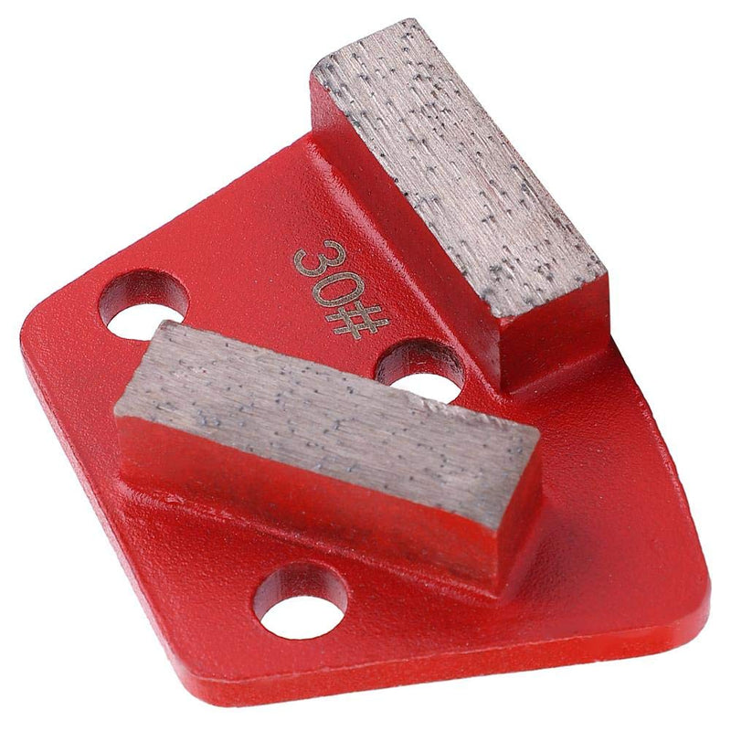 3PCS Trapezoid Grinding Disc, Floor Grinding Pad Concrete Grinding Disc #30 Grit Trapezoid Metal Scraper for Grinder Floor Concrete (3)