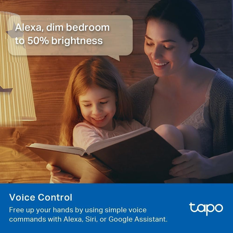 Tapo TP-Link Smart Light Bulbs, 1100 Lumens High Brightness (75W Equivalent), Matter-Certified, 16M Colors WiFi Light Bulb, Dimmable, Works w/Siri, Alexa & Google Home, A19 E26, L535E(4-Pack) Matter Light Bulb 4 Pack