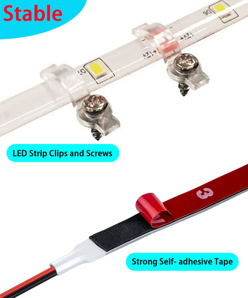 Seaponer Pontoon Boat Light - LED Strip for Duck, Bass, Sail, Kayak - Flexible Deck & Interior Courtesy Lights - Green, 12v 10m (32.8ft)
