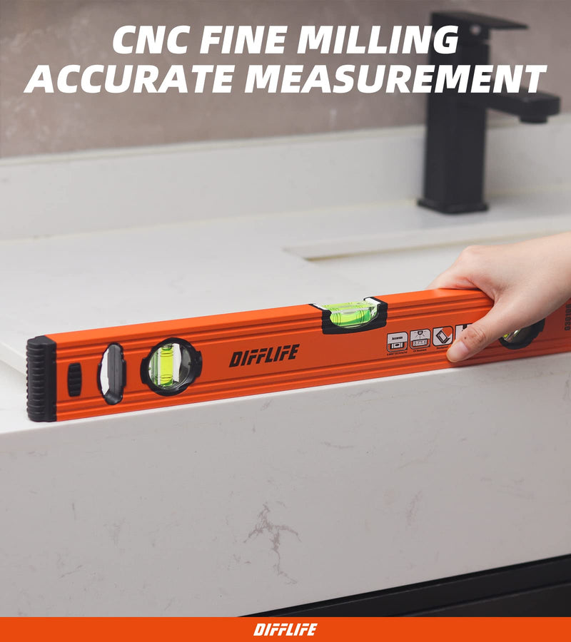 18" Level & Tool Aluminum Reinforced Torpedo Level (18inch) 18inch