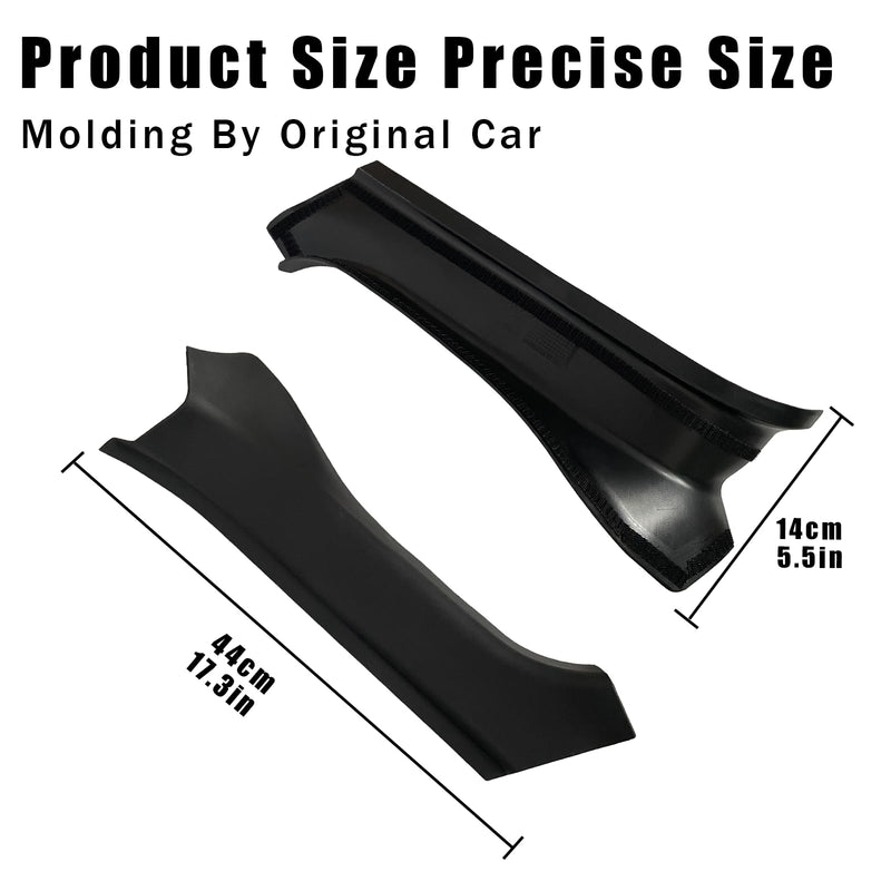 2Pcs Rear Trunk Side Protector for Tesla Model Y Juniper 2025-2026 - TPE Anti-Scratch Cover, Precision Fit, No Tools Installation, Model Y Juniper Interior Accessories 2025 Model Y 2025-2026