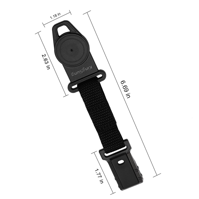 2 Pack Magnetic Multimeter Hanger Strap Works Compatible with Klein Tool Meters MM400,MM300, CL600, CL700, CL800, CL900,MM600, MM700 2 Pack Style E