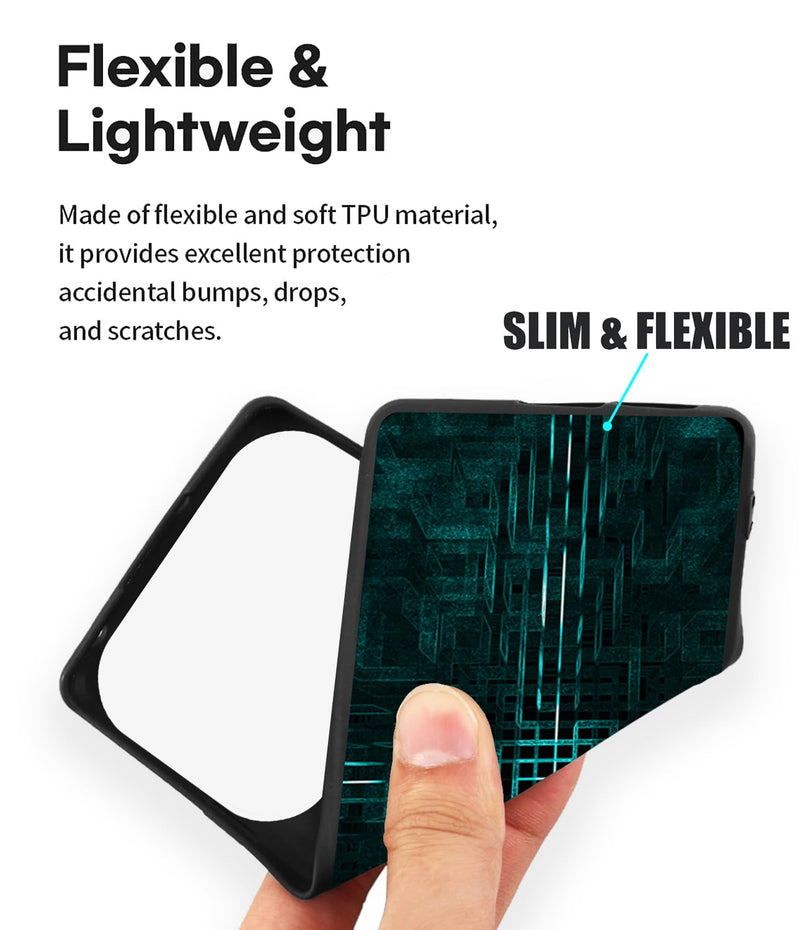 Flexible TPU Case for Nothing Phone (4a) Pro, Slim Fit Lightweight [Technology Line Pattern Art Painting] for Men | Soft Rubber NothingPhone 4a Pro Cover 6.83" Case Shockproof Drop Protective Technology Lines