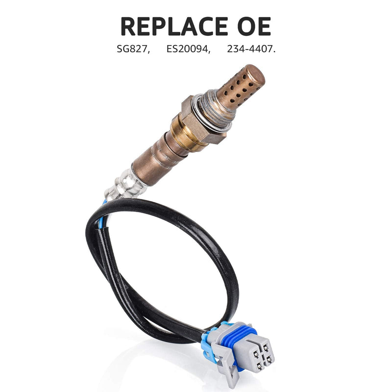 Nifeida 234-4407 Oxygen O2 Sensor 2 Downstream Compatible with 02-06 Chevy Express Silverado Tahoe GMC Savana Sierra Yukon & 03-06 Hummer H2 Escalade