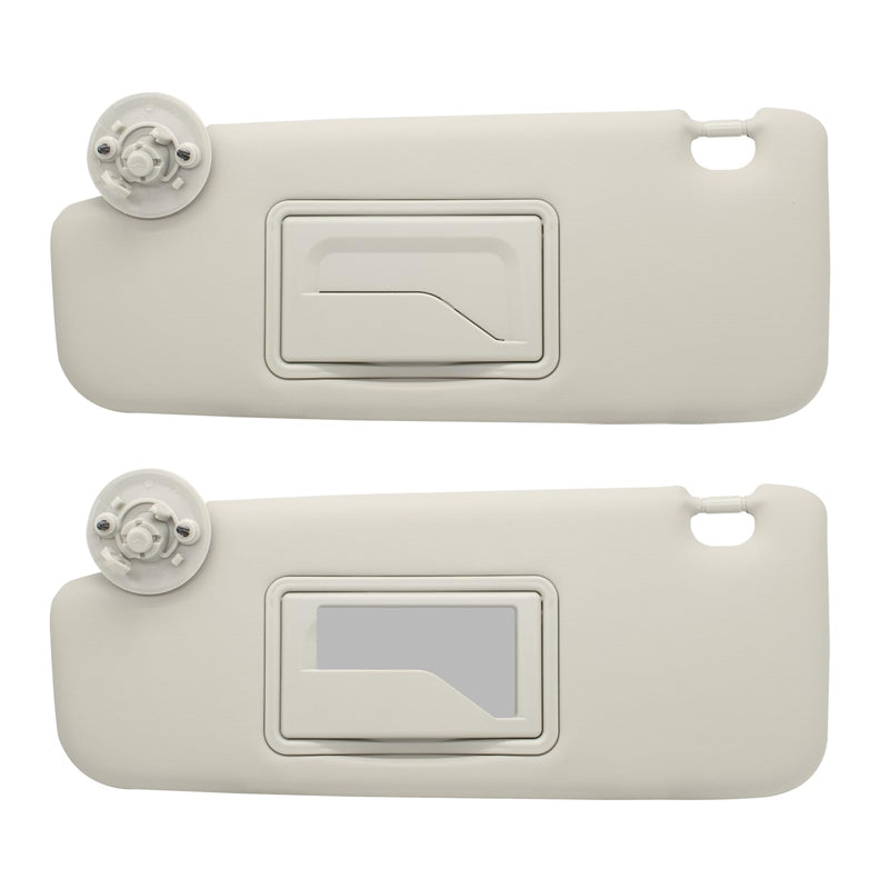 NHILES Driver Left Side Sun Visor Replacement Compatible with Chevy Sonic 2012-2019 Spark 2013-2016 Colour Gray Gray (Left Driver)