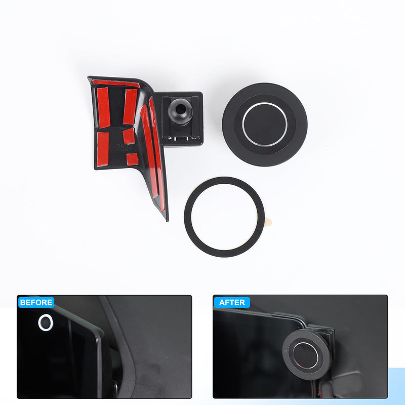 Car Phone Holder Compatible with Chevrolet Corvette C8 2020-2025 Stingray Center Console Dashboard Phone Mount Magnetic Phone Mount Dash Clip Accessories