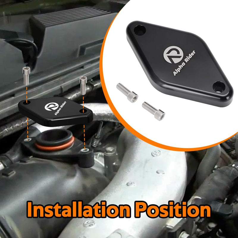 AUTOVIC Intake Plate for Chevy GM Duramax 6.6L LML 2011-2016