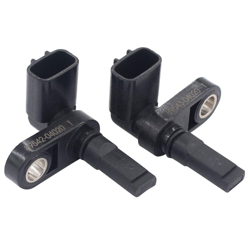 NewYall Set of 4 Front and Rear Left Driver and Right Passenger Side ABS Wheel Speed Sensor for Lexus GX460 GX470 LX570 Toyota 4Runner FJ Cruiser Land Cruiser Tacoma