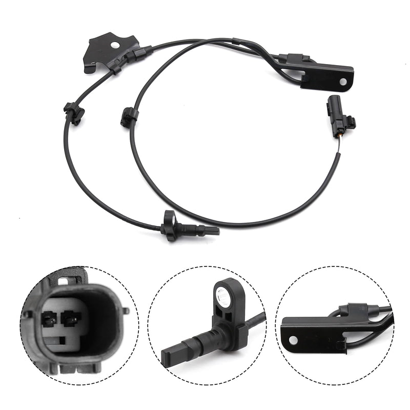 ABS Wheel Speed Sensor 89543-47030 89542-47030, Front Left/Right Location, Replacement for Toyota Prius 2010-2015 Lexus CT200h 2011-2017(1 Pair)