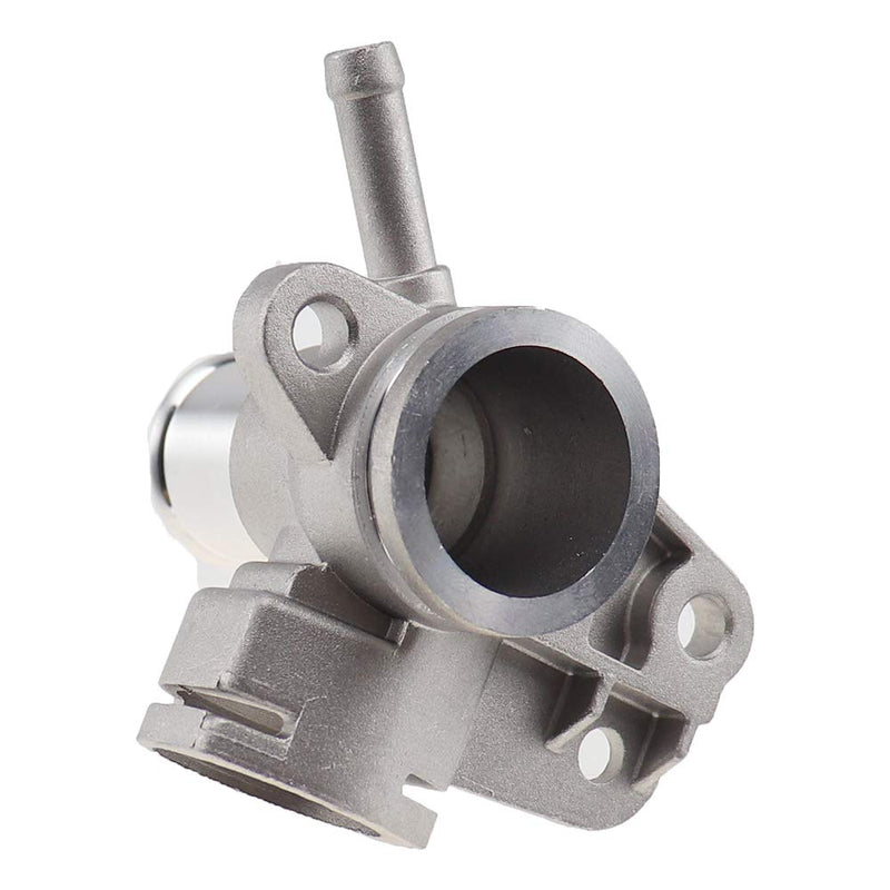Aluminum Coolant Outlet Flange Compatible for Jetta GLI Tiguan Passat CC Eos GTI Beetle Q3 TT 2.0T TSI CCTA Engine