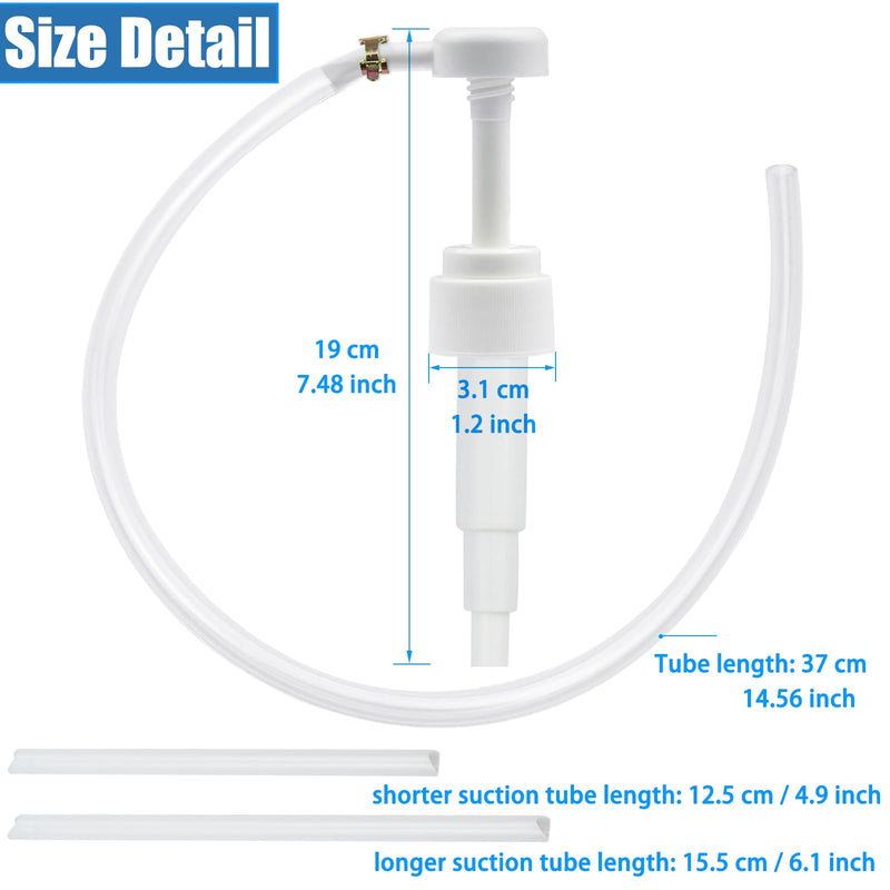 Bentolin Fluid Pump for Standard Quart Bottles -Gear Lube Pump Stroke with 3rd Hand Adapter, Transfer Gear Oil, Transmission and Differential Fluid (28mm)