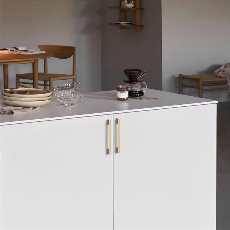 6 Pack 5 Inch(128mm) Kitchen Cabinet Handles Champagne Bronze Cabinet Pulls Kitchen Cabinet Hardware Drawer Pulls for Cupboard Wardrobe 5"/128MM Hole Center 6 Pack