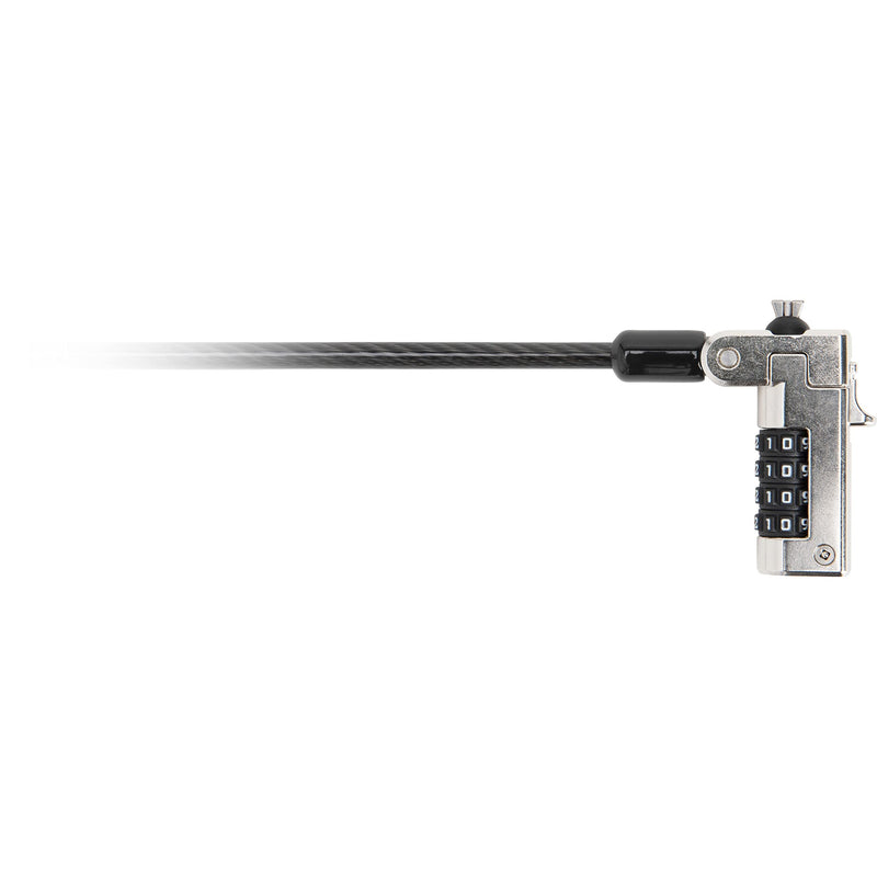 Kensington N17 Dell Laptop Lock - Combination (K68008WW) Black & Desk Mount Anchor Accessory for Cable Locks (K64613WW) Laptop Lock + Anchor Accessory