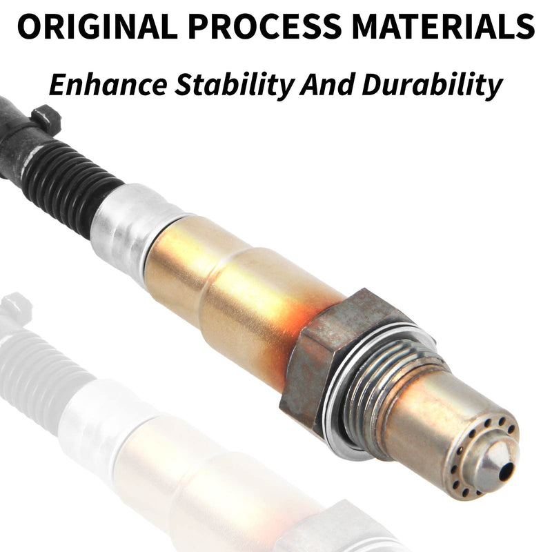 234-4808 O2 Oxygen Sensor Downstream Compatible with Beetle Golf Jetta A4 A8 TT Quattro Cayenne
