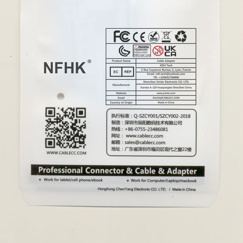 NFHK 100Mbps STP UTP RJ45 8P8C Plug to Dual RJ45 HUB Splitter Network Ethernet Switcher Adapter Single Male to Dual Female