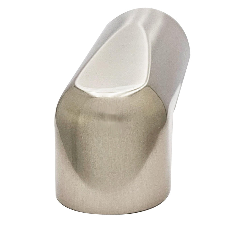 Westbrass E507-1F-20 7" Reach Wall Mount Tub Spout, Stainless Steel
