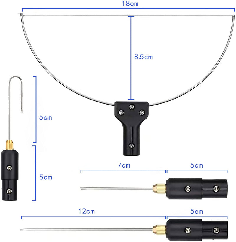 4 in 1 Foam Cutter Set with Digital Voltage Controller, GOCHANGE Electric Cutting Machine Pen Tools Kit, 100-240V /18W Styrofoam Cutting Pen with Electronic Voltage Transformer Adaptor FMC-05