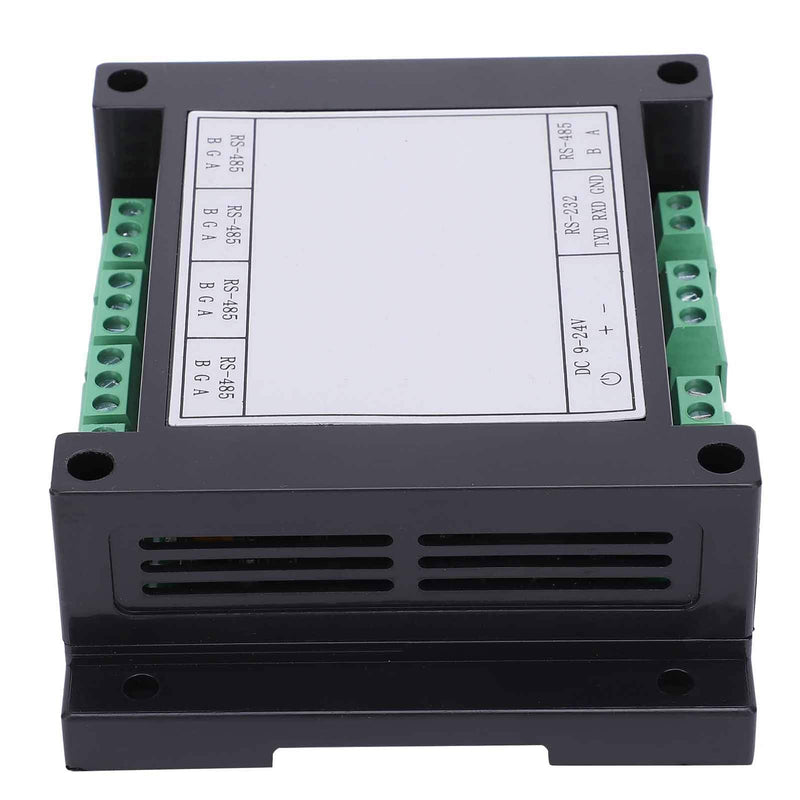4‑Channel Industrial Grade Repeater, 9-24V 0.5-1.2W RS485 Hub with Built‑in DC/DC Isolated Power Supply Module Photoelectric Isolation Repeater for Long‑Term Stable