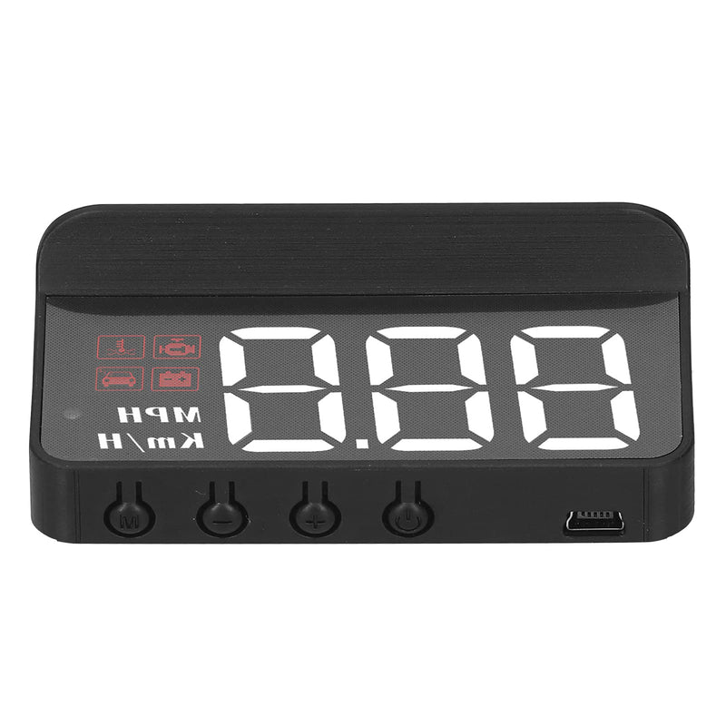 OBD2 HUD Multi Function Gauge with Alarm, Reminder for Speed, Temperature, Voltage