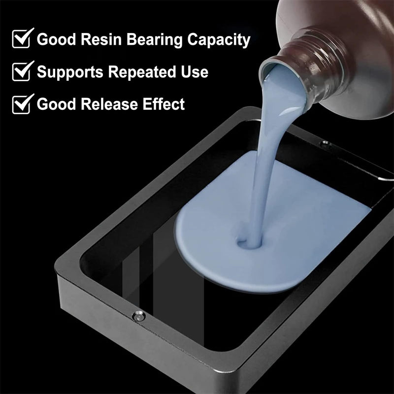 6PCS FEP Film Release Films for Anycubic Photon Mono M7 Max/M3 Max/M3 Premium/ELEGOO Juipter 6K/Juipter SE/Phrozen Sonic Mighty 8K/Peopoly Phenom/Flashforge Foto 12.8″-13.6″ Resin 3D Printers 380x260mm