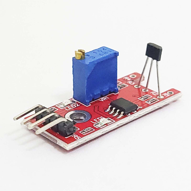 10X Linear Magnetic Hall Effect Sensor Module KY-024 Compatible with Android Compatible with Raspberry Pi ESP8266 Microcontrollers
