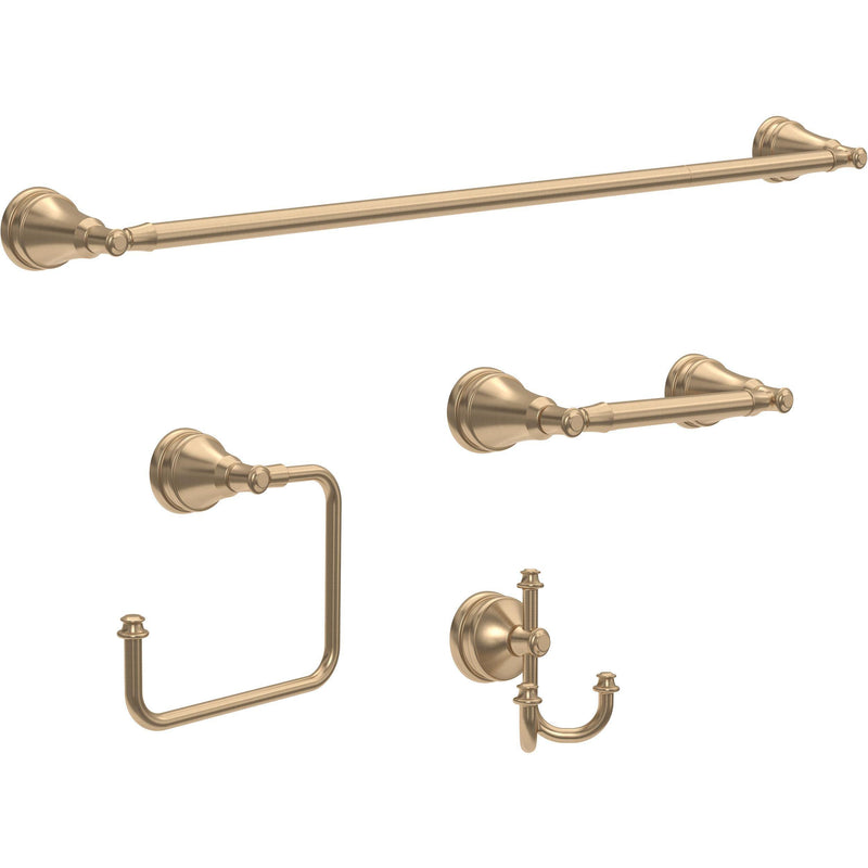 Delta Mylan (1-Pack) 18'' w/ 6" Extender Towel Rack for Bathroom Champagne Bronze Extendable 18-24" Towel Bar for Bathroom Wall Towel Holder Rod Wall Mounted MYN18-CZ 22.29 inches