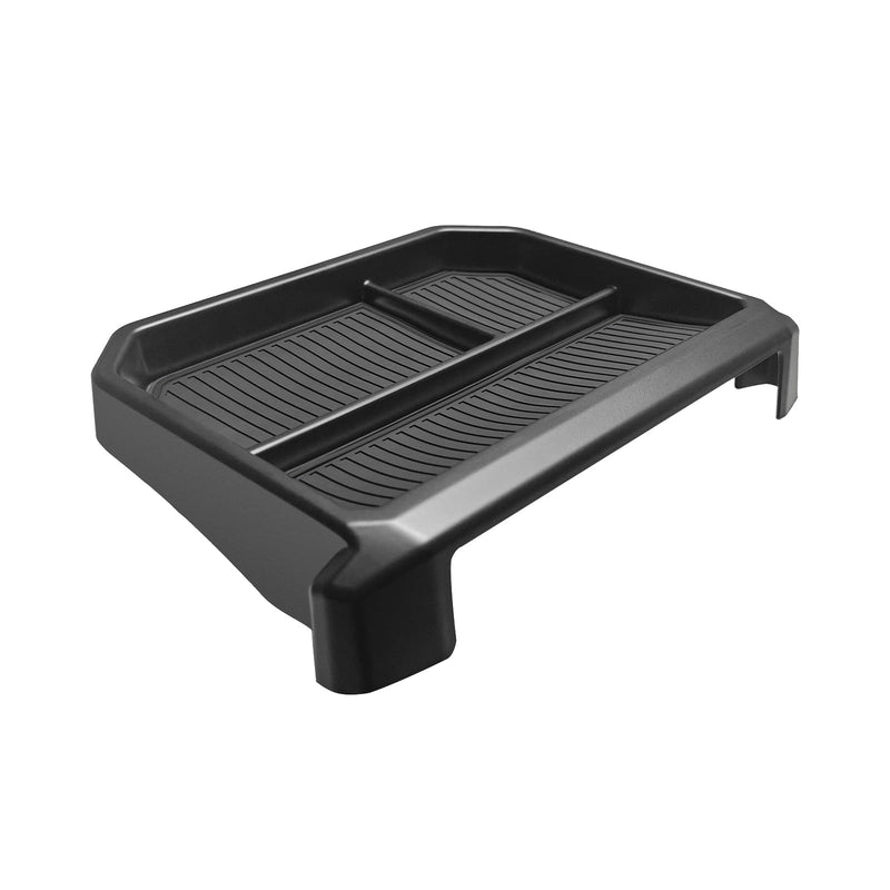 Muslogy Dashboard Storage Box Compatible with 2024 2025 Tacoma & 2025 4Runner Accessories Center Console Organizer w/ 8-inch Screen for SR SR5 TRD PreRunner TRD Sport Off-Road Pro Trailhunter (Black) Black