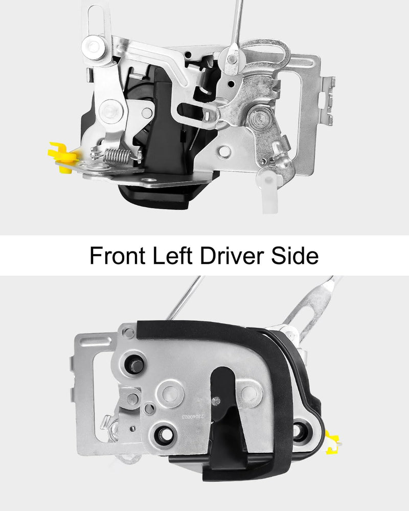 Front Left Driver Side Door Latch Lock Fit for Toyota Tacoma 1998-2004, Manual Locks for Non Electric Doors Left（Mechanical Lock)