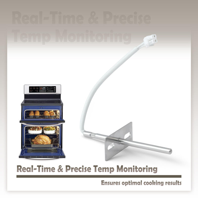 EBG61305801 Oven Range Temperature Sensor Probe Compatible with LG LRE30453ST LREL6323S LREL6325F Ovens, Replace EBG61305805 4210332 AP5989951 PS11732697 EAP11732697