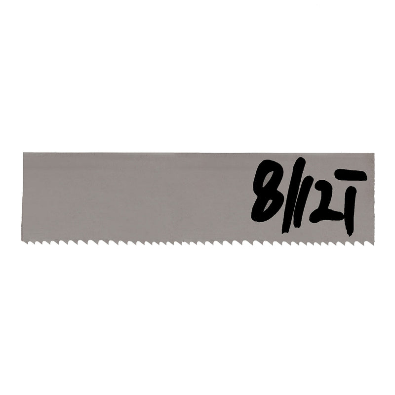 Imachinist S96121812 M42 96-1/2" X 1" X 8/12tpi Bi-Metal Bandsaw Blades for Cutting Soft Ferrous Metal, Steel, Iron, M42 Grade, Variable Teeth 8/12 TPI