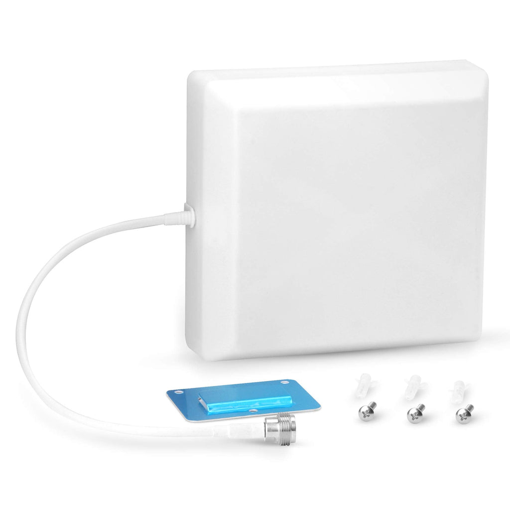 Indoor Wall Mount Panel Antenna, Cell Phone Signal Boosters with N-Female Connectors for Home 2G, 3G, 4G, 5G (698-4000Mhz)