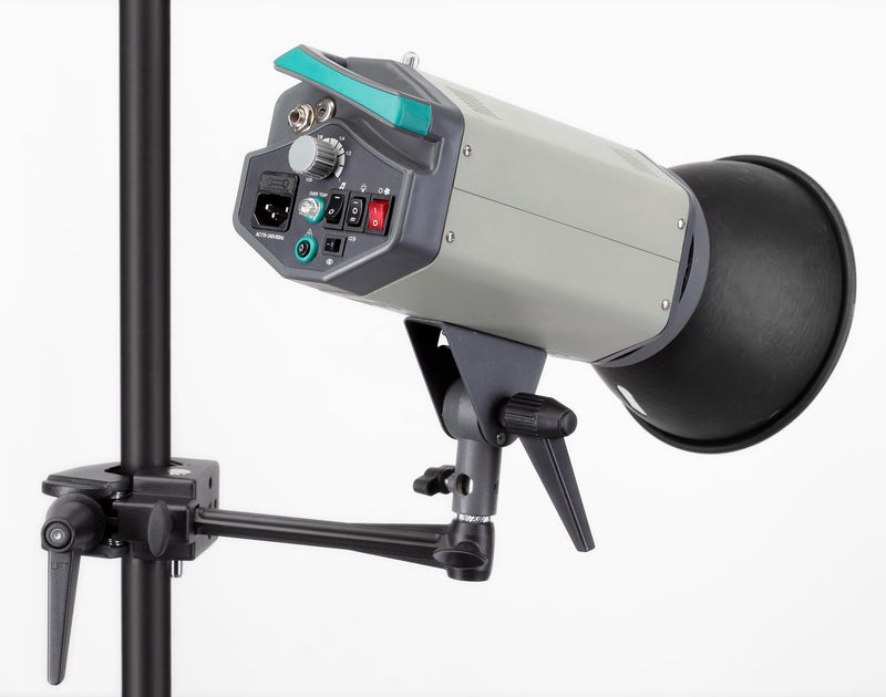PHOCUS 6" Extension Arm with Universal Adapter Spigot for Super Clamp for Mounting Photo Studio Light, Strobe, LED Light or Camera