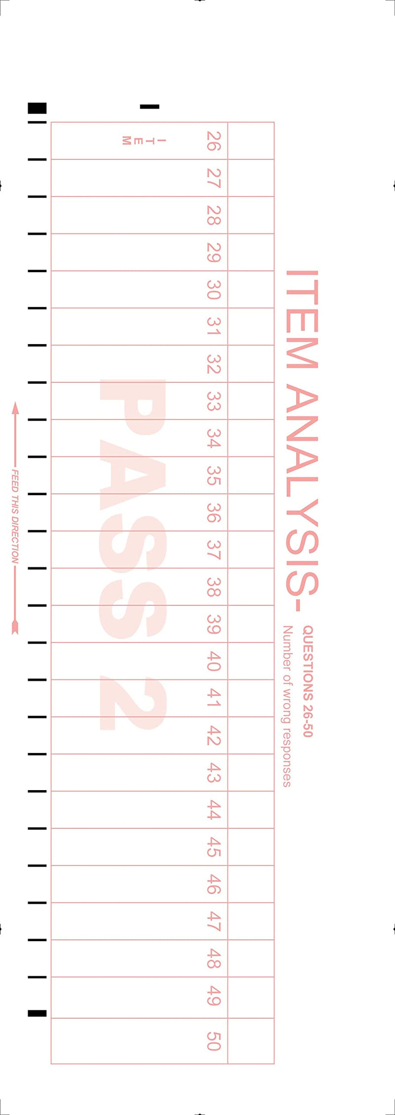 Official SCANTRON Brand 9702 Form (75 Pack)