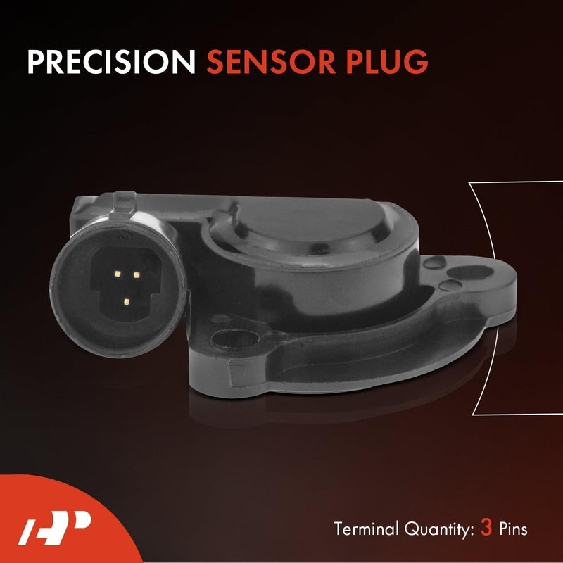 A-Premium TPS Throttle Position Sensor - Accelerator Fuel Idle Control Valve Sensor - Compatible with Chevy, Buick, Cadillac, GMC, Oldsmobile, Pontiac, Suzuki - Replace# 17111815, 17087400