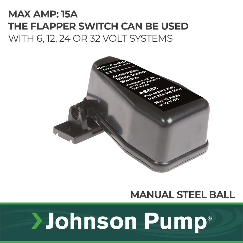 Johnson Pump 26014 AS888 Automatic Float Switch