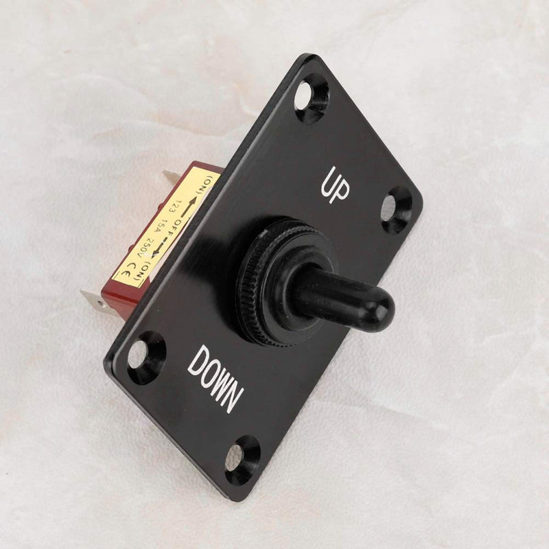 Acouto Marine Toggle Switch 3 Position On Off Terminal Switch Panel Trim Tabs Switch DC12V 15 Amp Up Down Rocker Trim Tabs Switch for RV Marine Boat